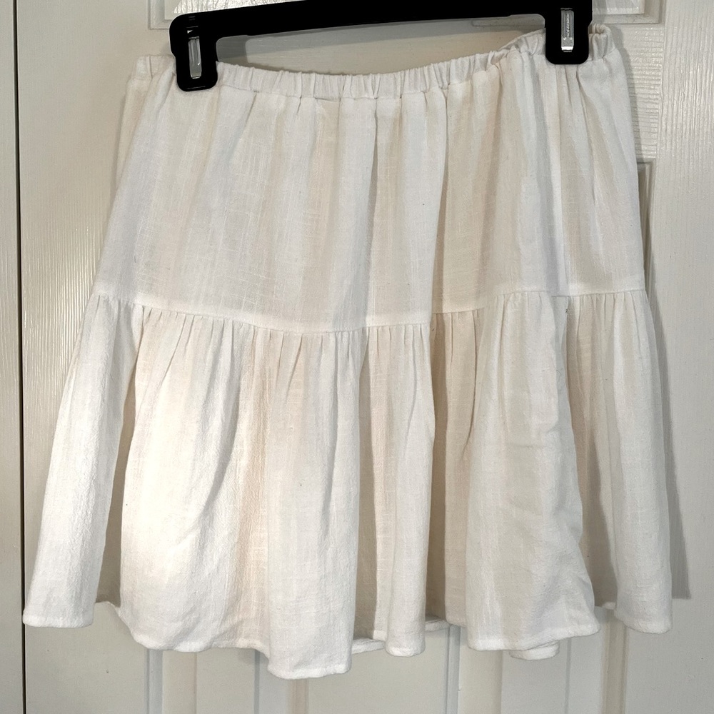 MINKPINK tiered mini skirt NWT